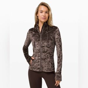 Lululemon Hooded Define Jacket *Crushed Velvet in French Press